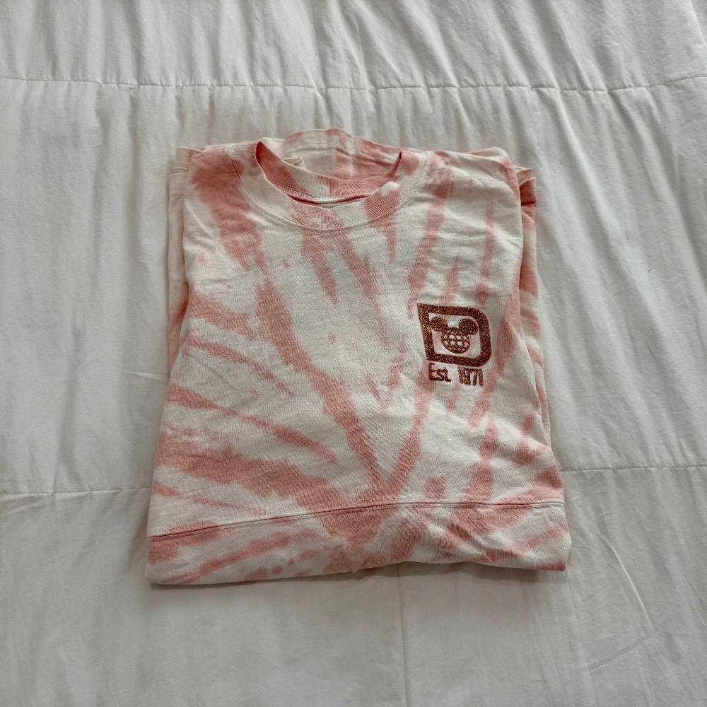 Disney Baggy Fashion Tie Dye Top